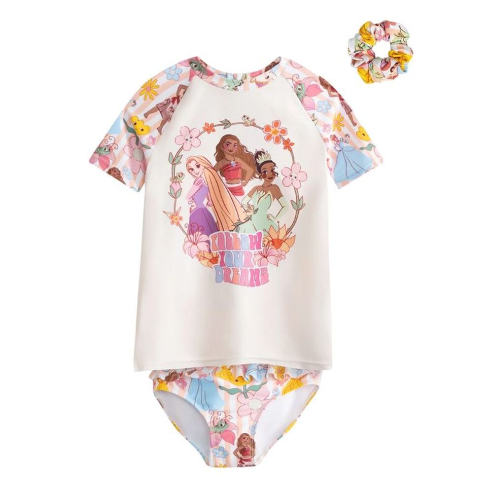 Disney Princess Girls Swim Set / Pink/Multicolored